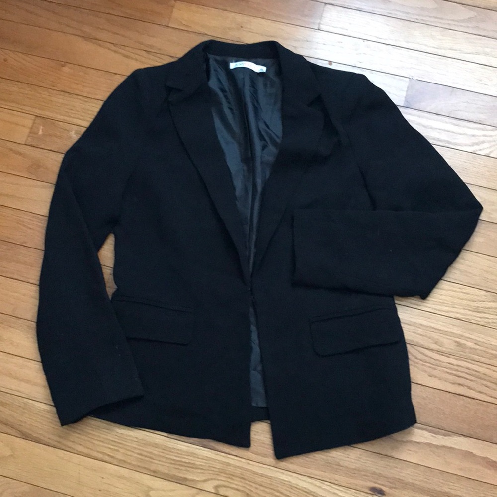 New JustFab Black blazer